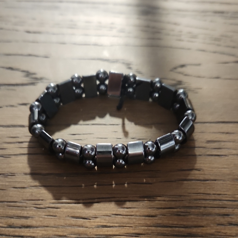 Andrew Christian Silver Beaded Bracelet